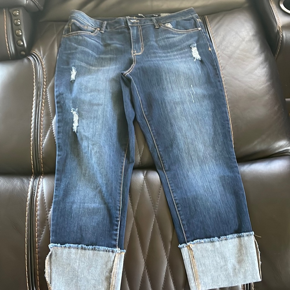 Cropped women jeans